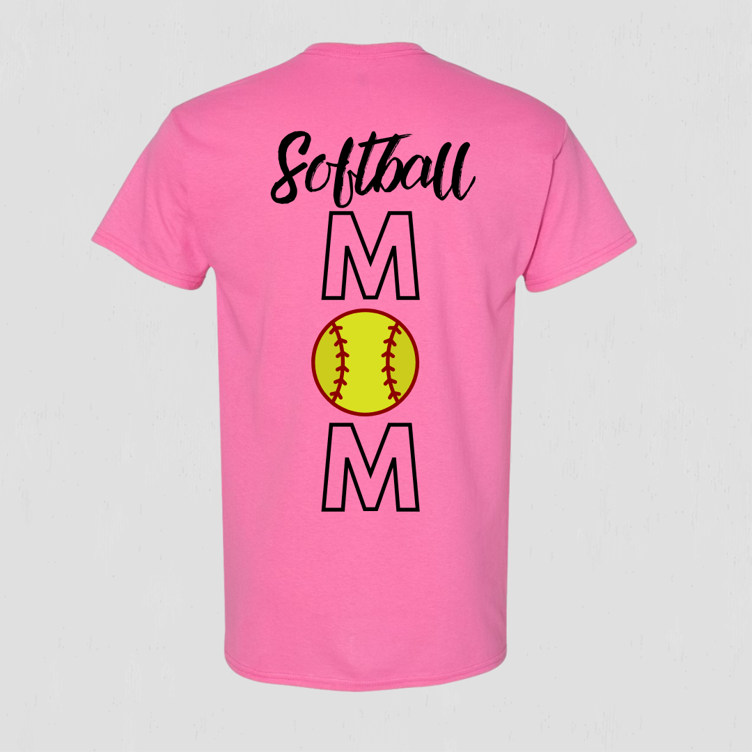 T-shirt made for the Softball Mom
