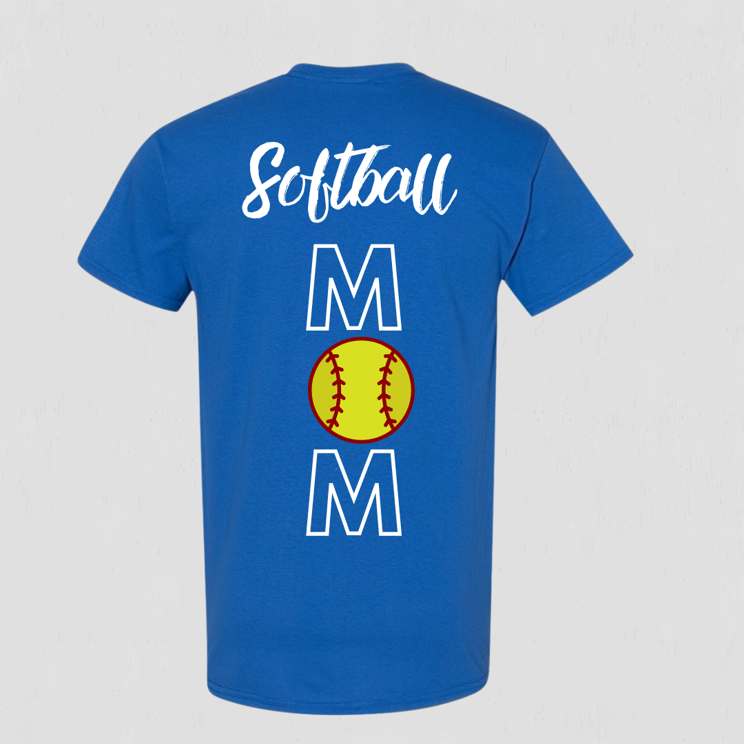 T-shirt made for the Softball Mom