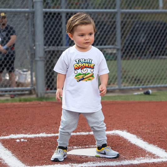 T-shirt for the Rookie tee ball player
