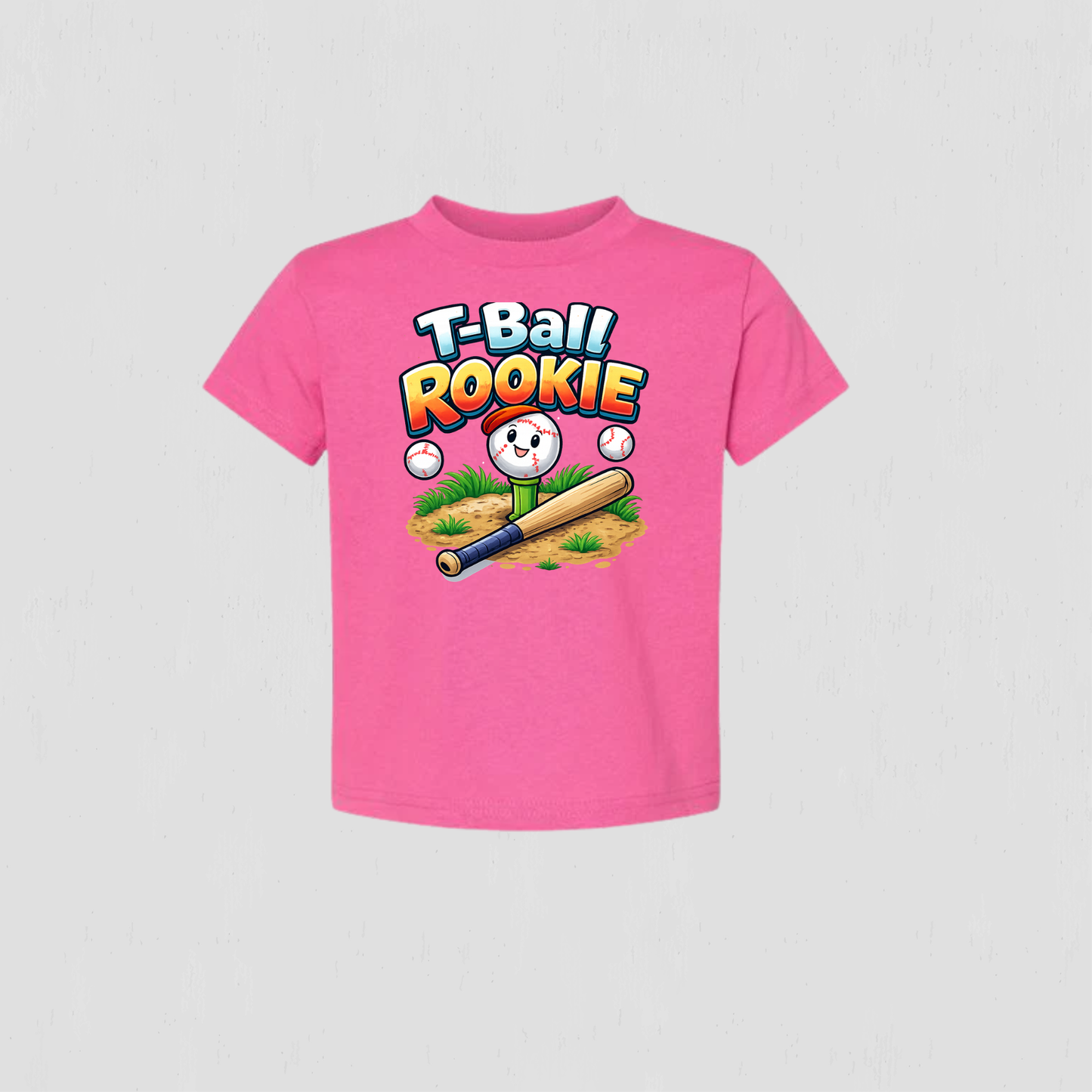 T-shirt for the Rookie tee ball player