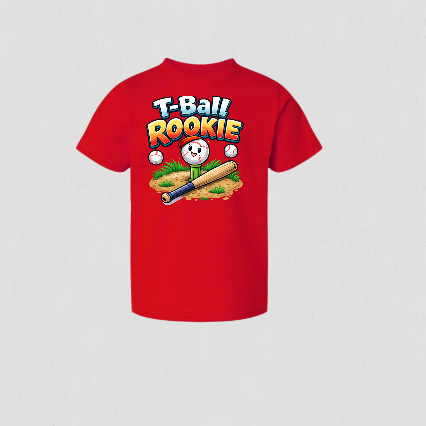 T-shirt for the Rookie tee ball player
