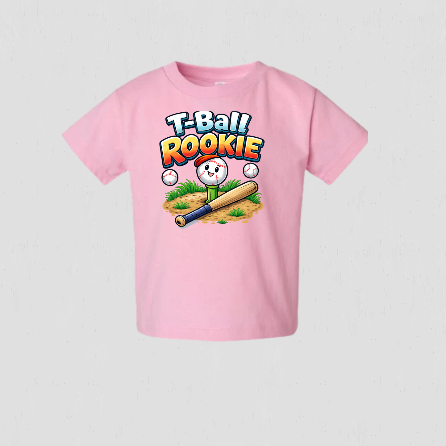 T-shirt for the Rookie tee ball player