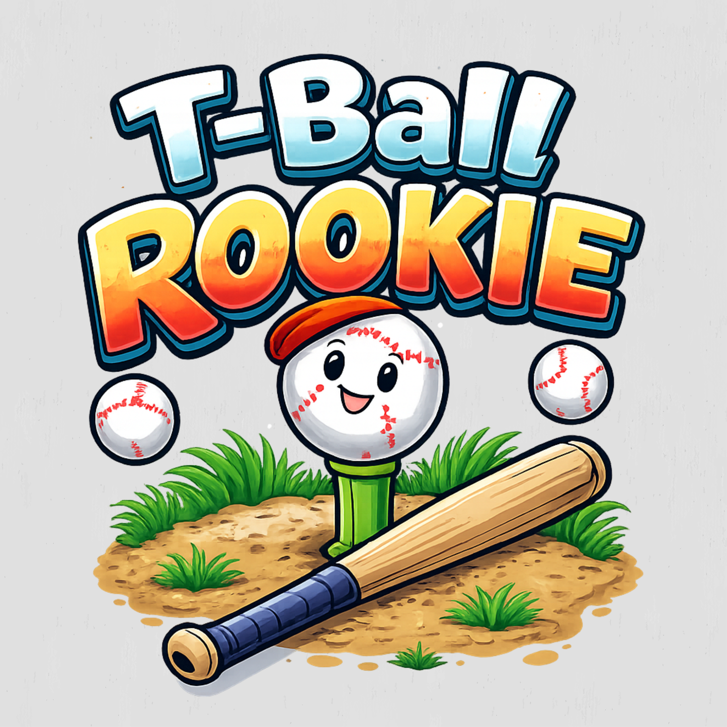 T-shirt for the Rookie tee ball player