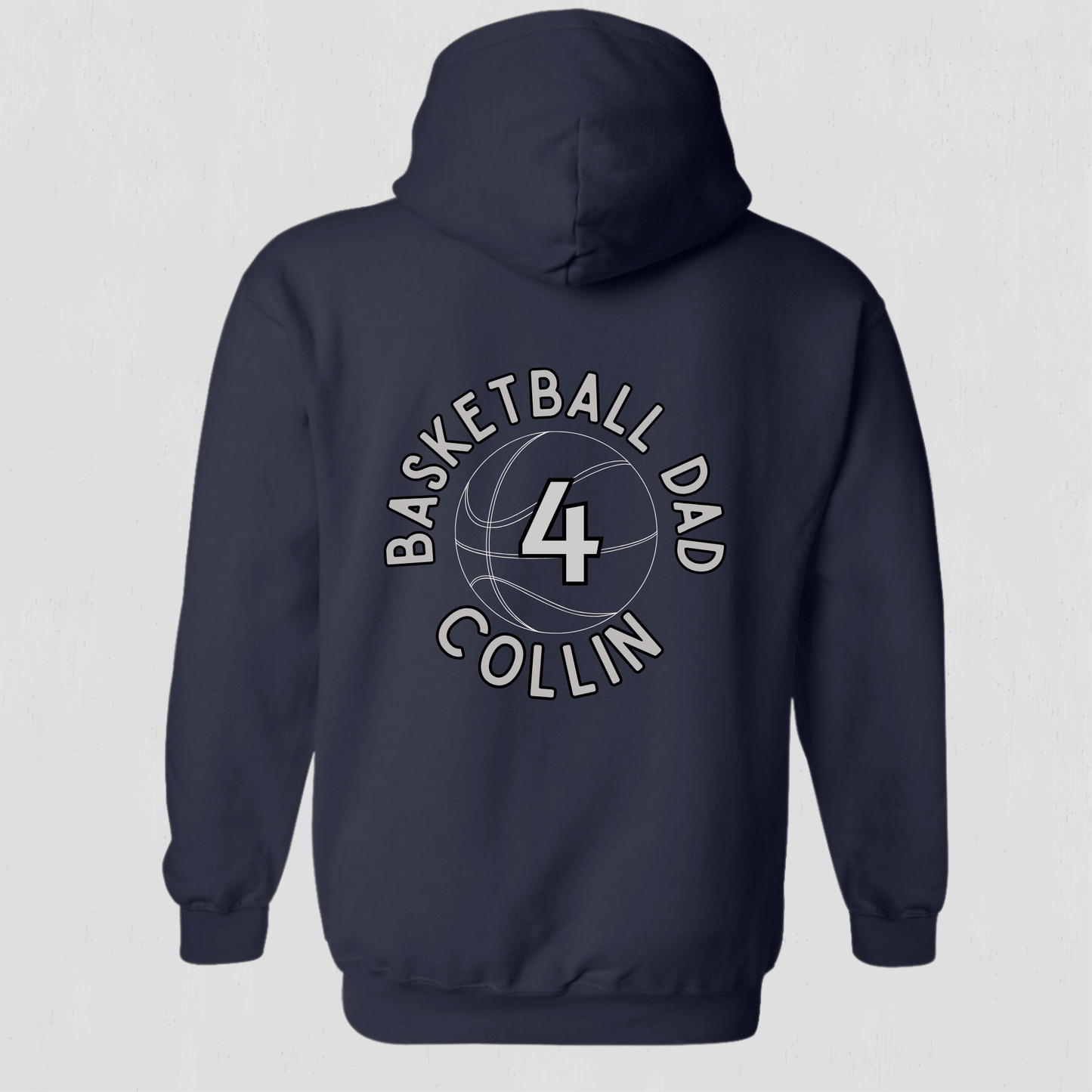 Dad Basketball Custom Hoodie