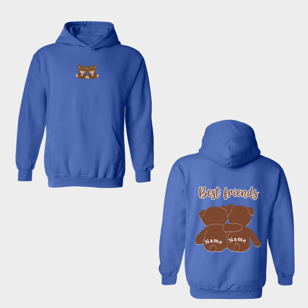 Customized Best Friends Hoodie Gift for Tweens Teenage Best Friends