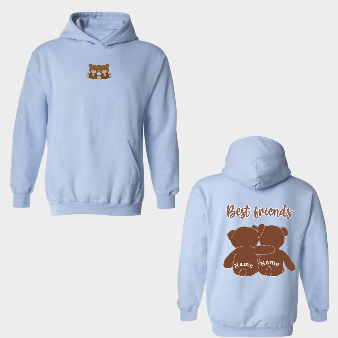 Customized Best Friends Hoodie Gift for Tweens Teenage Best Friends