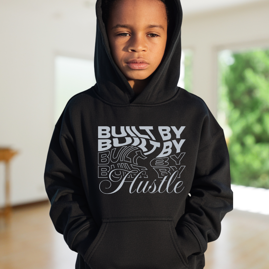 Built by Hustle Street Wear Hoodie for youth
