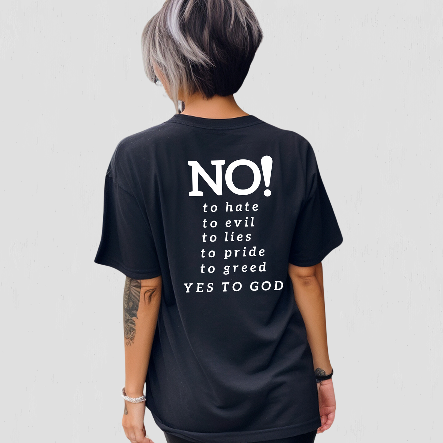 Say NO to Hate Christian T-shirt