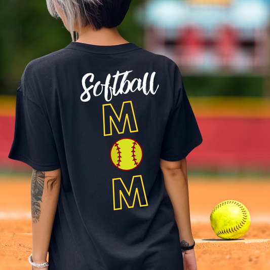 T-shirt made for the Softball Mom