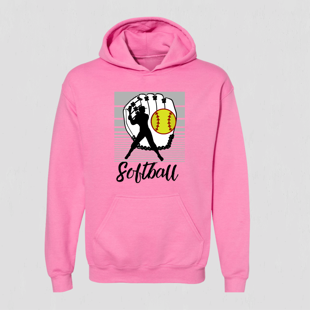 Girls' Softball Hoodie -Play hard