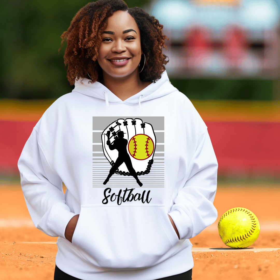 Girls' Softball Hoodie -Play hard