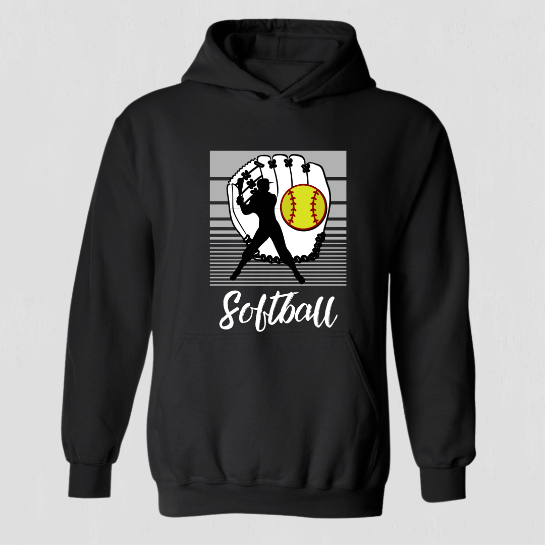 Girls' Softball Hoodie -Play hard