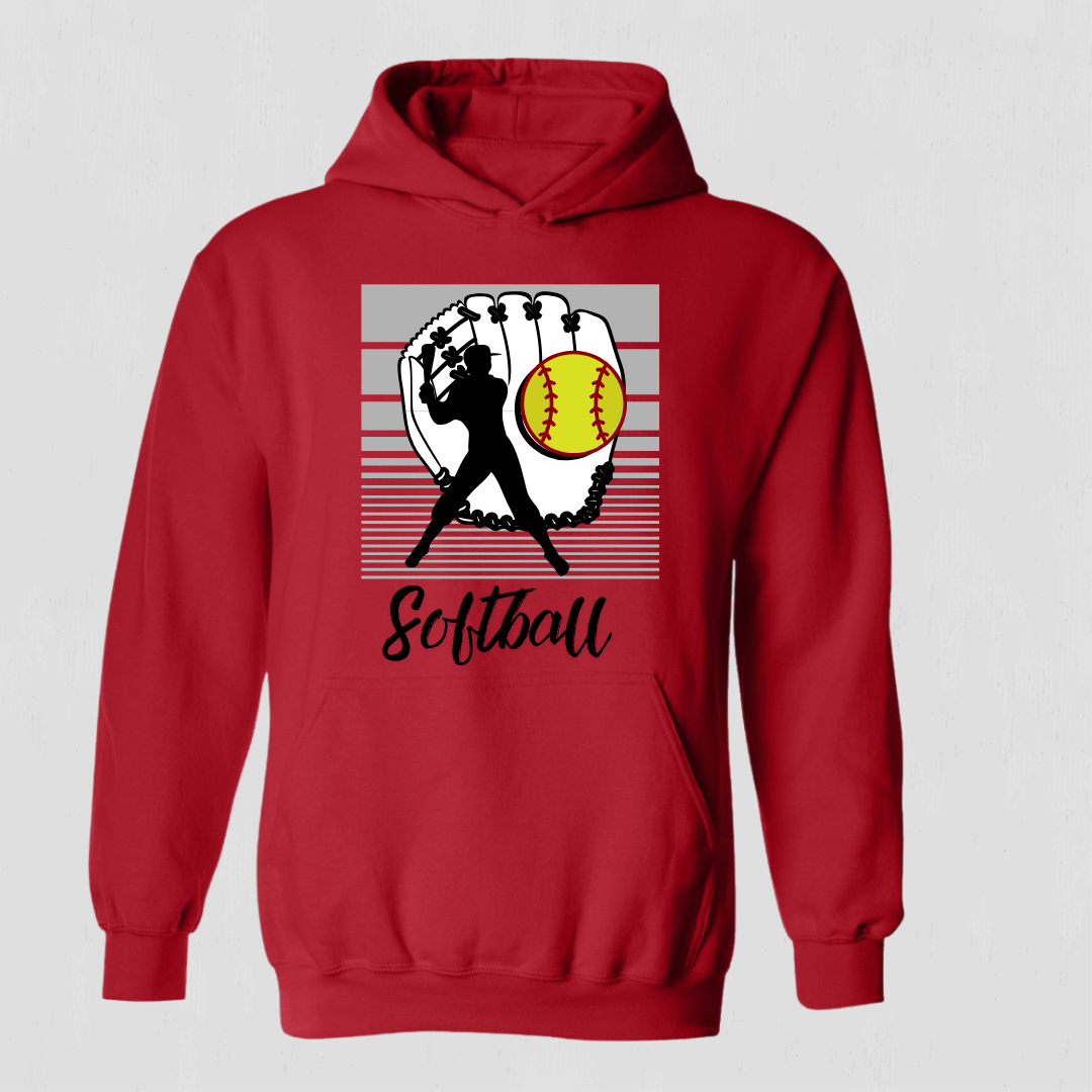 Girls' Softball Hoodie -Play hard