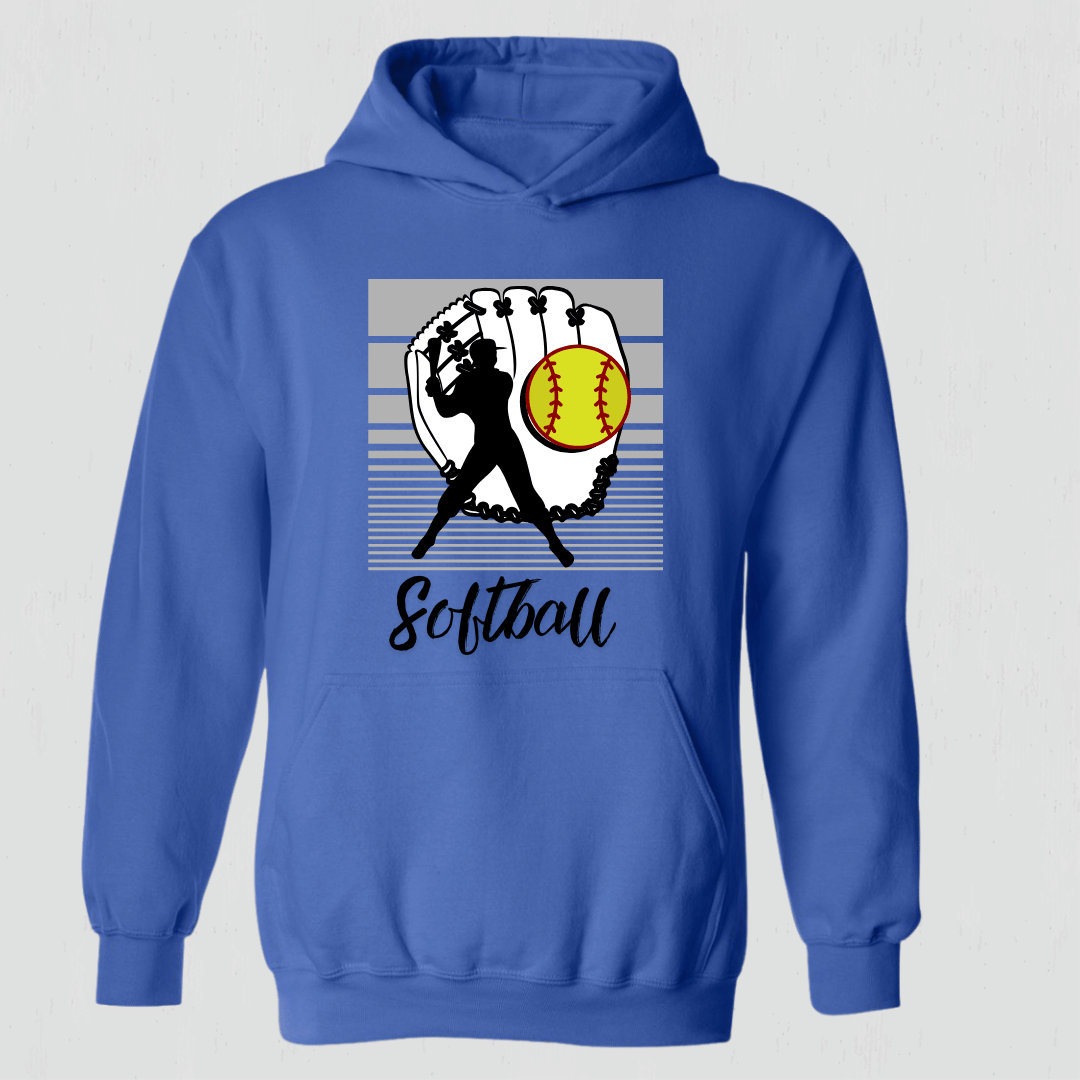 Girls' Softball Hoodie -Play hard