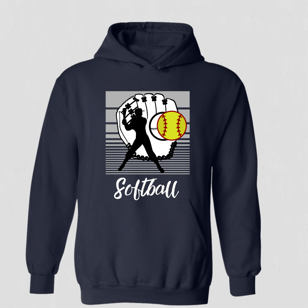 Girls' Softball Hoodie -Play hard