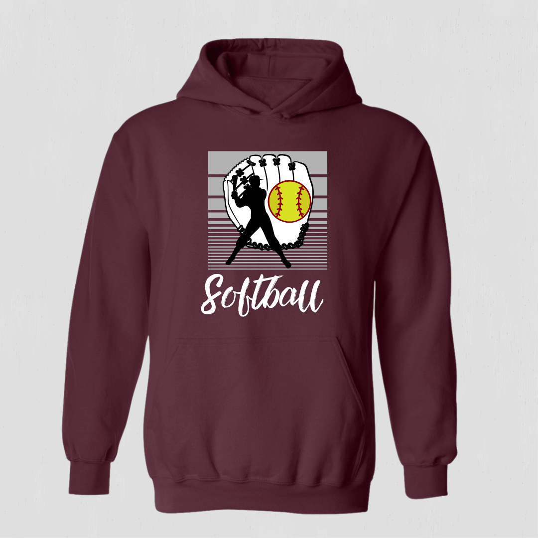 Girls' Softball Hoodie -Play hard