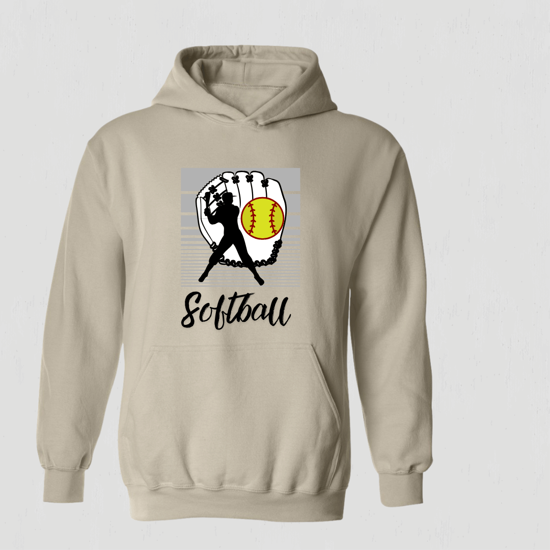Girls' Softball Hoodie -Play hard